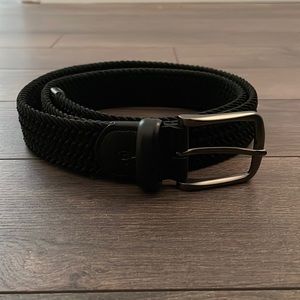 Black Woven Belt